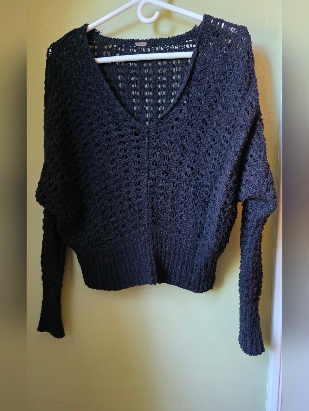 Free People Black Sweater S/M